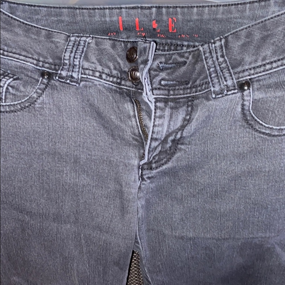 bell bottom black button up jeans